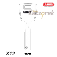 Abus 031 - klucz surowy - do wkładek X12